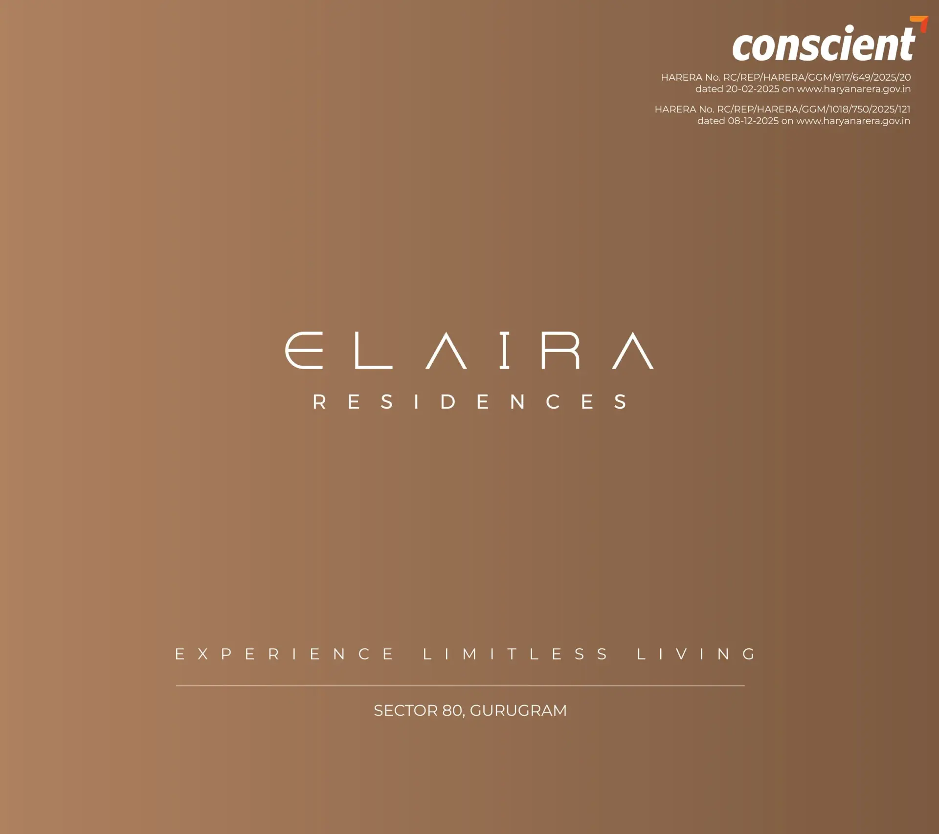 Elaira Residences by Conscient Infrastructure Pvt. Ltd. — Sector 80, Gurugram