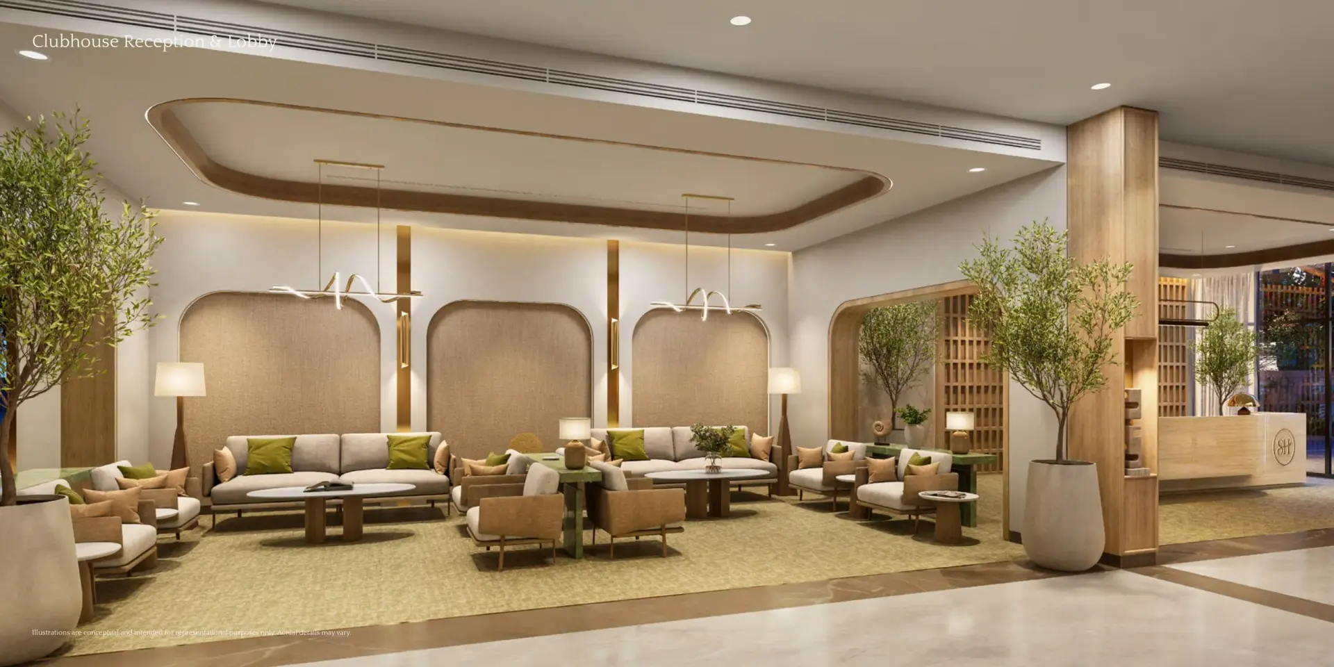 Clubhouse Reception & Lobby