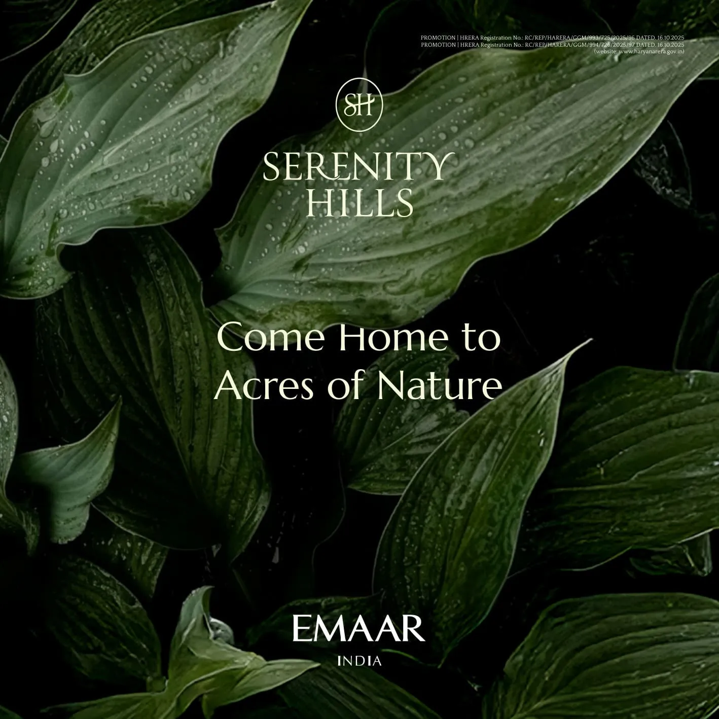 Emaar Serenity Hills by Emaar India — Sector 86, Gurugram, India
