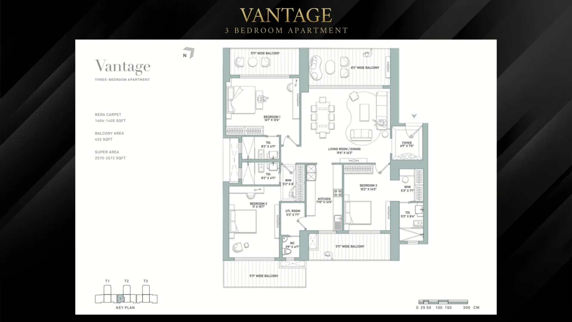 3 Bedroom Apartment