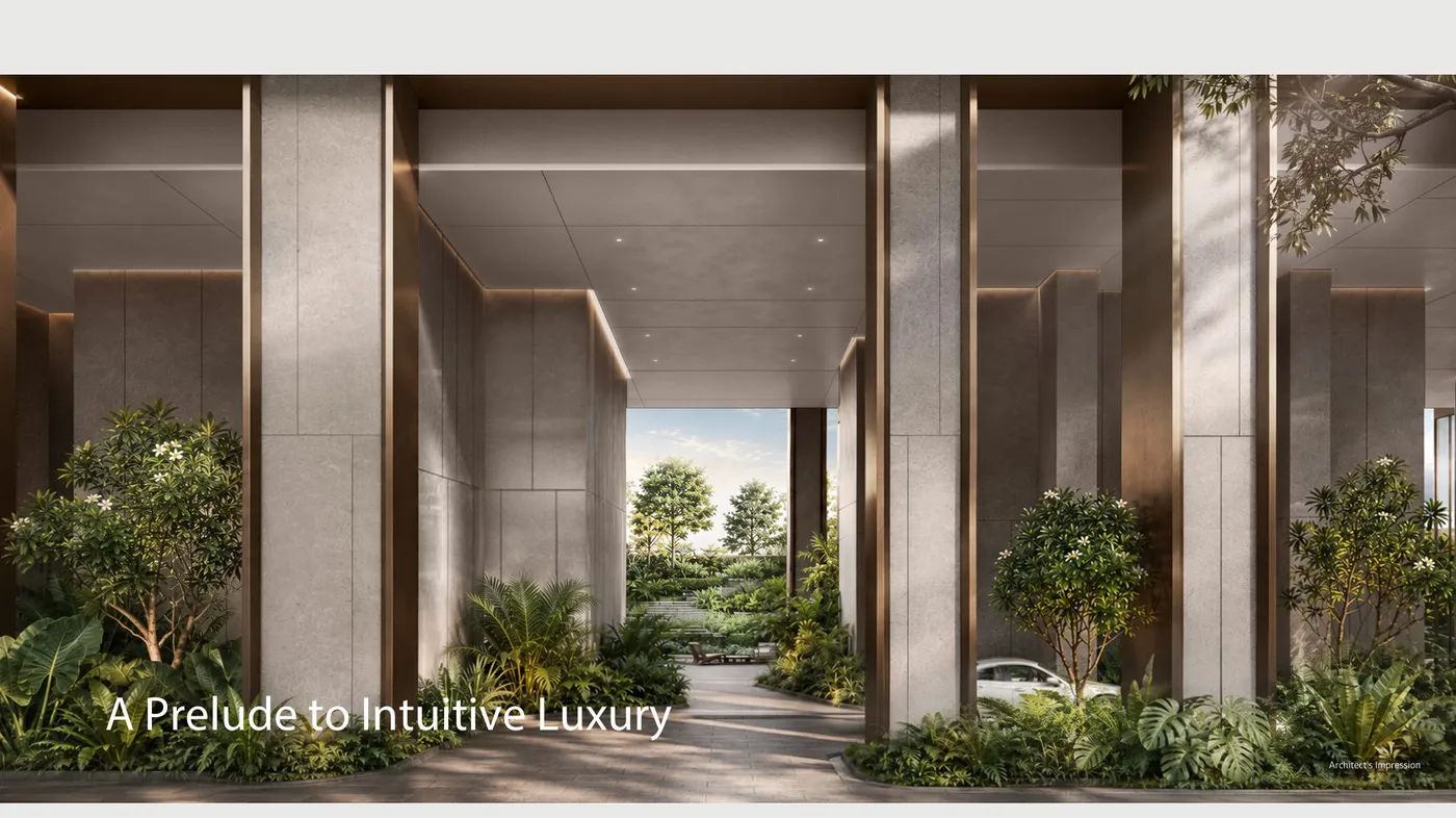 Grand entrance lobby · Architect's Impression