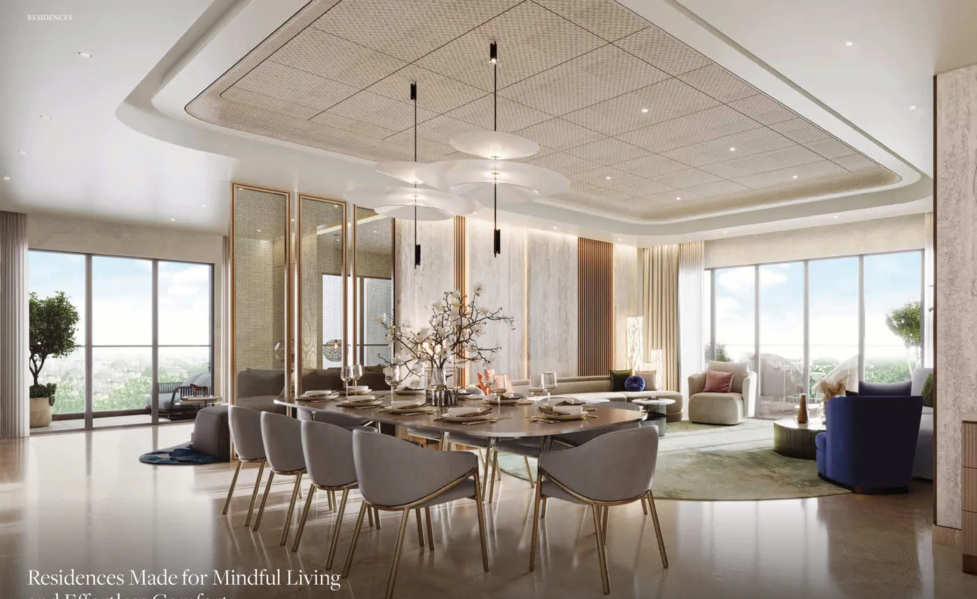 Living & dining · Architect's Impression